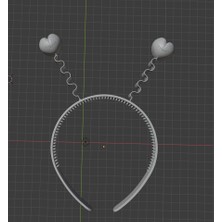 Yeni Kalp Kafa Bandı (Sadece Plastik Aparattır!!!)