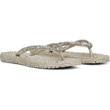 Ilse Jacobsen CHEERFUL03G Natürel Kadın Plaj Terliği Konforlu Kullanım İçin Şık Tasarım