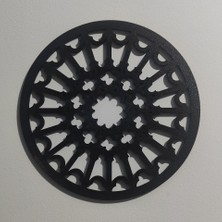 Yeni Burgos Katedrali Gül Penceresi (Sadece Plastik Aparattır!!!)