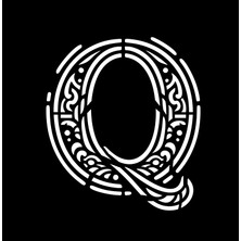 Yeni Şablon - Mektup Q (Sadece Plastik Aparattır!!!)