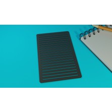 Yeni Temel Çizgi Şablonu (92MM x 147MM) (Sadece Plastik Aparattır!!!)