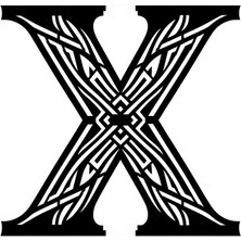 Yeni Şablon: Mektup x (Sürüm 2) (Sadece Plastik Aparattır!!!)