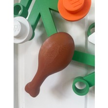 Yeni  Çelenk Türkiye Bacak (Sadece Plastik Aparattır!!!)