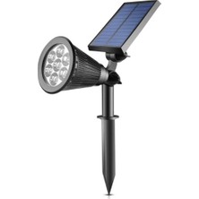 CATA Ct-7310 7W Güneş Enerjili Bahçe Armatürü Yeşil IP65 Su Geçirmez Tek Parça Özellik