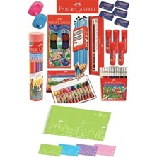 Faber-Castell Okul Öğrenci Boyama Seti Beyaz Renkli 12 Parça ile Eğlenceli Sanat Deneyimi