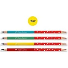 Faber-Castell Başlık Kurşun Kalemi Cift Taraflı - 4 Adet