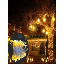 Gold Bazaar Dış Mekan LED Işık Siyah Kablo 10M 100 LED