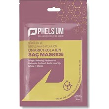 Dökülen Saçlar Için Hızlı Saç Uzatmaya Yardımcı Besleyici Onarıcı Kolejen Saç Maskesi