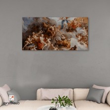 Tanrıların Sofrası Kanvas Tablo Modern Duvar Tablosu Ev Dekoru Ev Hediyesi