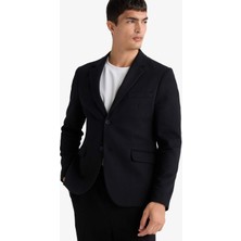 DeFacto Slim Fit Blazer Ceket F7690AX25AU