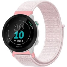 Tagomoon Garmin Forerunner 55 ile Uyumlu Kordon Cırt Cırtlı Spor Kumaş Kayış