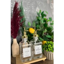 Ttt Cam Sıvı Sabunluk Losyonluk Gold