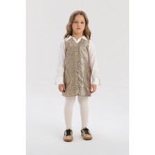 Tyess Bg Store Kız Çocuk Desenli Elbise
