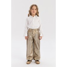 Tyess Bg Store Kız Çocuk Desenli Pantolon