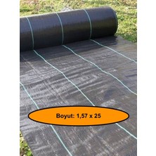 NetBazaars Jut Zemin Kaplama Malzemesi, Çim Çıkarmaz, 1,57X25 Metre