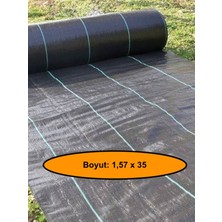 NetBazaars Jut Zemin Kaplama Malzemesi, Çim Çıkarmaz, 1,57X35 Metre