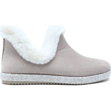 2407 Kifidis Home Kadın Keçe Ev Ayakkabısı 36-41