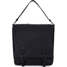 Bruno Rossi Bag Erkek Hakiki Deri Siyah Sırt Çantası 1048 332 Erk Canta SK24-25 Nero