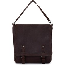 Bruno Rossi Bag Erkek Hakiki Deri Kahverengi Sırt Çantası 1048 332 Erk Canta SK24-25 Coffee