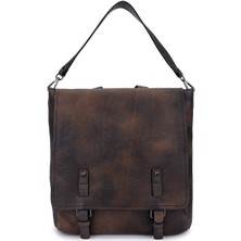 Bruno Rossi Bag Erkek Hakiki Deri Taupe Sırt Çantası 1048 332 Erk Canta SK24-25 Nero/tamp