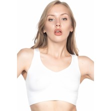 BEYAZ MI Emay 4001 Soft Sporcu Büstiyer