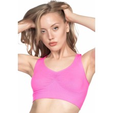 NEON FUŞYA MI Emay 4001 Soft Sporcu Büstiyer