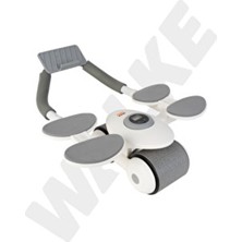 Walke Dijital Ekranlı Çek Bırak - Dirsek Destekli Mekik Aleti - Karın Egzersiz Aleti