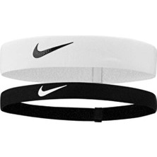 Nike Flex Headband 2pk Unisex Siyah Antrenman Saç Bandı N.100.9191.036.OS