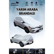 Autoen Yarım Araba Brandası Güneş Koruyucu-Kar Buz Önleyici- Uv Korumalı