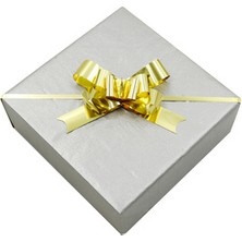 Repro Design Metalik Gold Çekme Fiyonk Süs 10 Adet