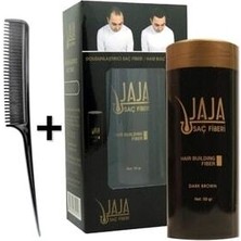 Jaja Fibers Koyu Kahve Saç Dolgunlaştırıcı Toz 50 gr Aşırı Etkili Krepe Saç İçin