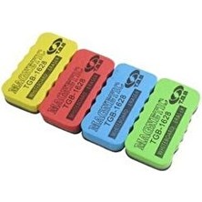 Belirtilmemiş Magnetic 4 Adet Renkli Yazı Tahtası Silgisi A-3151 1628 Ölçülerle Kullanıma Uygun