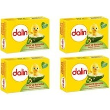 Dalin Bebek Sabunu 100 gr x 4 Adet Katı Formda Avokado Yağlı Nem ve Koruma Özelliği