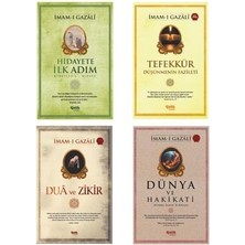 Çelik Yayınevi Gazali Seti 4'lü Set İmam-ı Gazali'den Hidayete İlk Adım Dua Ve Zikir Dünya VeHakikati Tefekkür