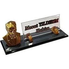 MERTKRİSTAL Masalık Buro Ofıs Masa Üstü Isimlik Cam Isimlik