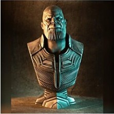  marvel thanos büst figür organik ürün