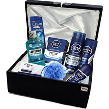 Nivea Damat Nişan Bohçası Erkek Bohça Seti Erkek Çeyiz Seti Sabmar Damat Çeyiz Sandığı 2022075KL