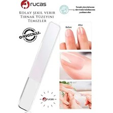 Rucas Tırnak Törpüleme Aleti Cam Malzeme Parlatma Manikür Pedikür