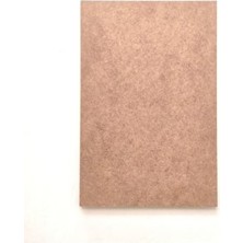 Dekolobi 25X35 Dikdörtgen Boyanabilir Ham MDF Plaka Levha 6 mm Renk Seçenekleriyle Sanatsal Malzeme