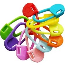 Atelier Cheval 50 Adet Renkli Plastik Ilmek Işaretleyici ve Ayırıcı Örgü Araçları