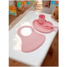 CKM Silikon Bebek Beslenme Seti Silikon Mama Seti