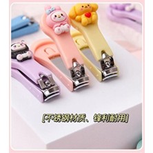 Safestore Bebek Tırnak Makası Sevimli Figürlü Koruma Kapaklı Renkli Tasarım ile Güvenli Kullanım