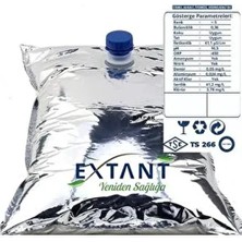 Extant Alkali Iyonize Canlı Su 5 Litre 9,5-10,5ph -130/-180 Orp