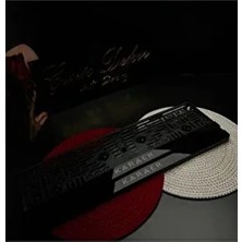 ÇİZİKDEKOR Markalama Isimli Tasarım Takmatik Premium Pleksi Plakalık