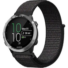 Tagomoon Garmin Forerunner 645 / 645 Music ile Uyumlu Kordon Cırt Cırtlı Spor Kumaş Kayış