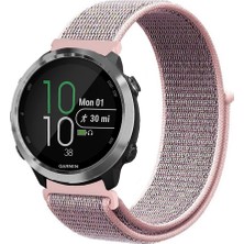 Tagomoon Garmin Forerunner 645 / 645 Music ile Uyumlu Kordon Cırt Cırtlı Spor Kumaş Kayış