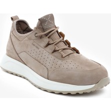 Greyder Erkek Vizon Hakiki Deri Spor Ayakkabı 5Y1UA17981