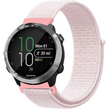 Tagomoon Garmin Forerunner 645 / 645 Music ile Uyumlu Kordon Cırt Cırtlı Spor Kumaş Kayış