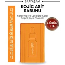 Safyaşam Kojik Asit Sabunu 120 gr Kararma ve Leke Karşıtı Doğal Kore Formülü ile Etkili