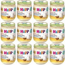 Hipp Organik Sütlaç Kavanoz Maması 125 gr 12 Adet Bebekler İçin Sağlıklı Seçim